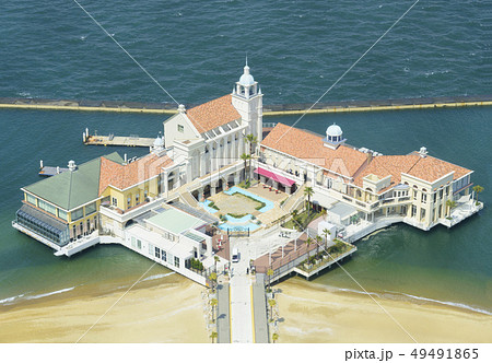 上空から見えるマリゾン（福岡県福岡市） 49491865