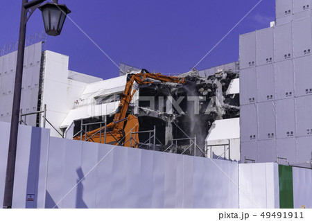 岡山ビブレ解体工事　大型建築物の解体工事 49491911