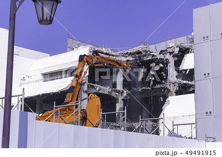 岡山ビブレ解体工事　大型建築物の解体工事 49491915