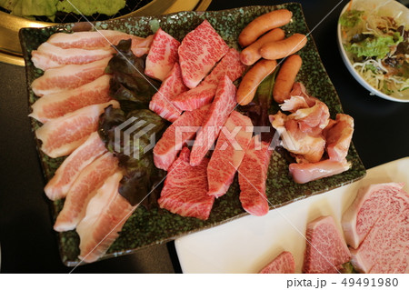 焼肉 サーロイン カット肉 葦北牛 素材 背景 出水市 鹿児島県 焼肉 サーロイン カット肉 葦北牛 素材 背景 出水市 鹿児島県 49491980