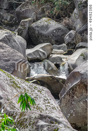 鬼の舌震 渓流と岩 鬼の舌震 渓流と岩 49492366