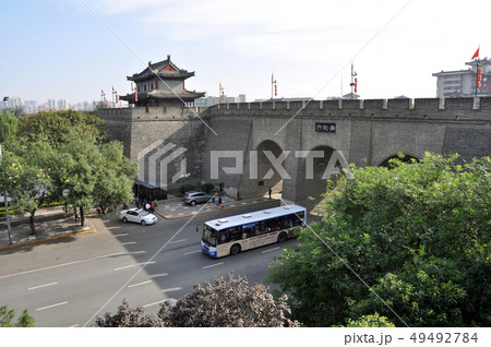 西安の西の城門・安定門 49492784