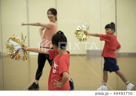 キッズチアダンス教室 練習イメージ キッズチアダンス教室 練習イメージ 49493750