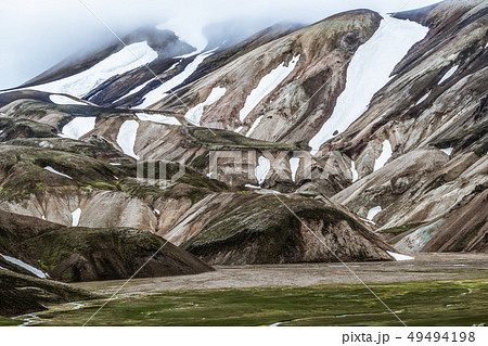 Landscape of Landmannalaugar Iceland Highland Landscape of Landmannalaugar Iceland Highland 49494198
