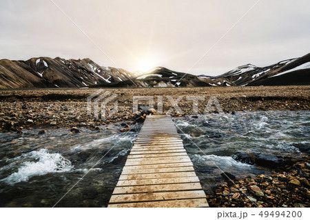 Landscape of Landmannalaugar Iceland Highland Landscape of Landmannalaugar Iceland Highland 49494200
