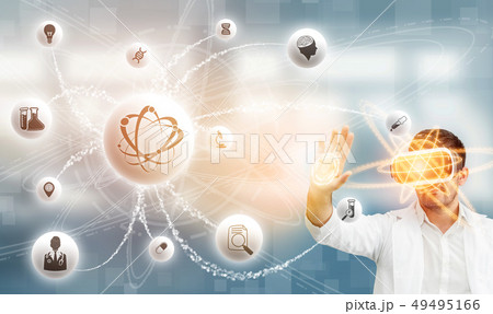 Doctor with Medical Healthcare Research Concept 49495166