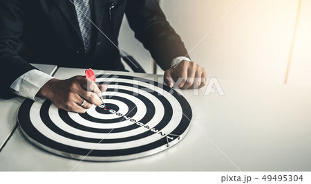 Concept of challenge in business marketing success 49495304