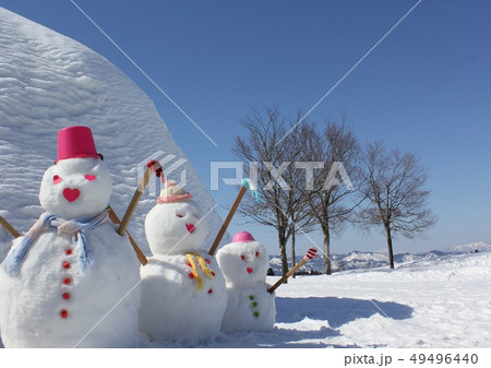 雪だるま 雪だるま 49496440