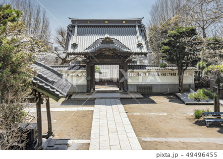 龍口寺山門(藤沢市片瀬) 龍口寺山門(藤沢市片瀬) 49496455
