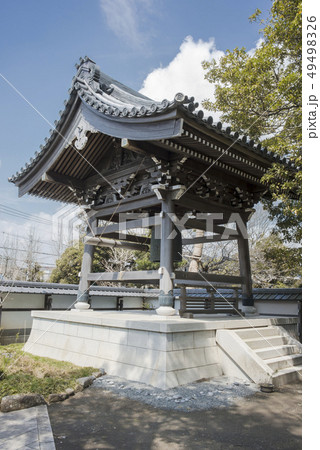 常立寺の鐘楼(藤沢市片瀬) 常立寺の鐘楼(藤沢市片瀬) 49498326