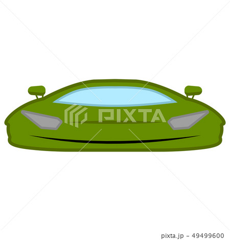 Isolated racing car 49499600