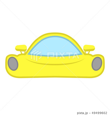 Isolated racing car 49499602