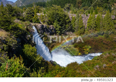 Waterfall in Chile Waterfall in Chile 49501323