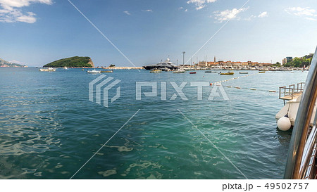 Boat trip along the coast of Budva in Montenegro Boat trip along the coast of Budva in Montenegro 49502757