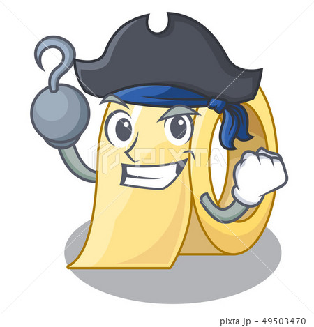 Pirate masking tape in the shape characters Pirate masking tape in the shape characters 49503470