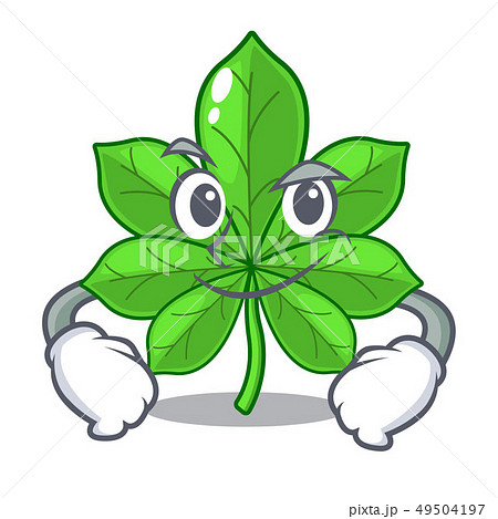Smirking horse chestnuts in the character shape 49504197