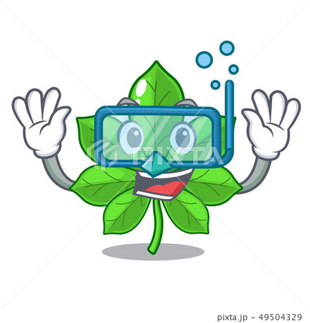 Diving horse chestnuts in the character shape 49504329