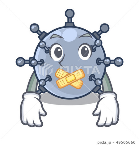 Silent miniature mine underwater in cartoon bag 49505660