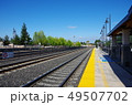 アメリカ サニーベール　ローレンス駅ホーム 49507702
