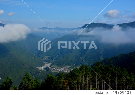 十津川村の雲海 49509403