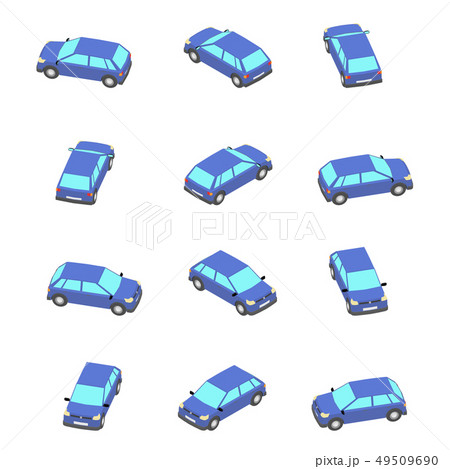 Animation of the rotation of the car. 49509690
