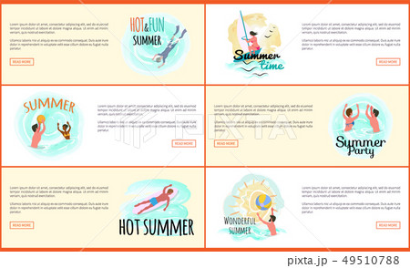 Wonderful Summer Man and Woman by Seaside Web Wonderful Summer Man and Woman by Seaside Web 49510788