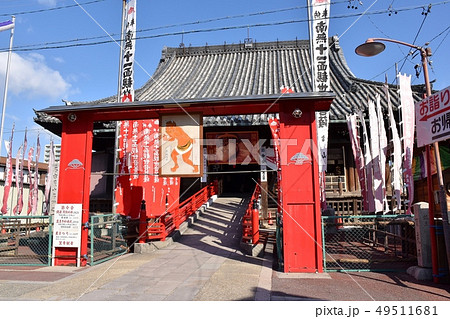 名古屋笠寺観音の写真素材