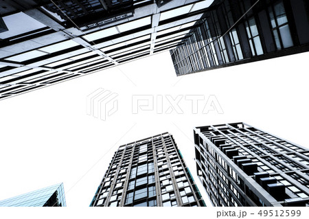 modern buildings in any financial district 49512599