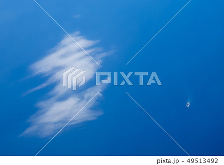 青い海　船 49513492