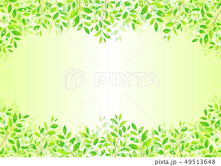 背景素材 木の葉のイラスト素材