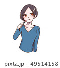 リップメイク　女性 49514158