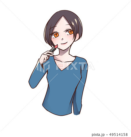 リップメイク　女性 49514158