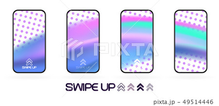 swipe up template with abstract backdrop vector swipe up template with abstract backdrop vector 49514446