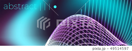 Abstract fluid techno smoky backdrop vector 49514597