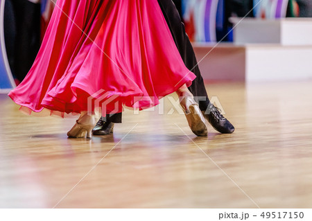 female dancer in pink dress 49517150
