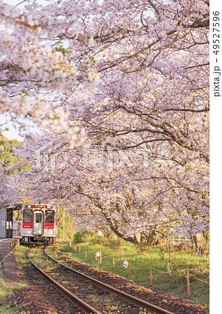 松浦鉄道 浦ノ崎駅の写真素材