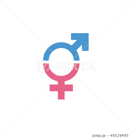 Male female icon graphic design template vector Male female icon graphic design template vector 49529495