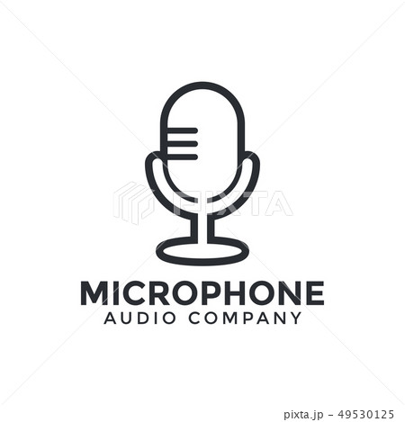 Microphone icon graphic design template Microphone icon graphic design template 49530125