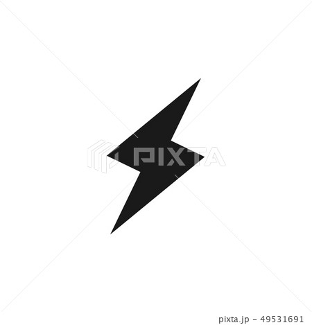 Bolt icon graphic template design vector Bolt icon graphic template design vector 49531691