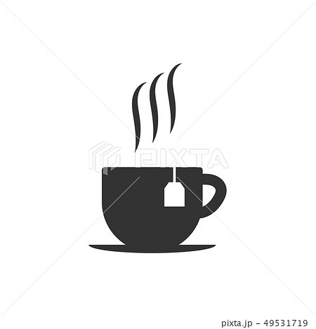 Tea Icon Graphic Design Template Vectorのイラスト素材