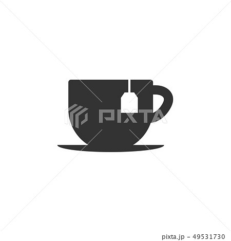 Tea Icon Graphic Design Template Vectorのイラスト素材