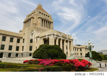 国会議事堂 正面 (東京都千代田区永田町) 49532081