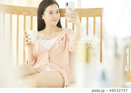 女性　ライフスタイル 49532737