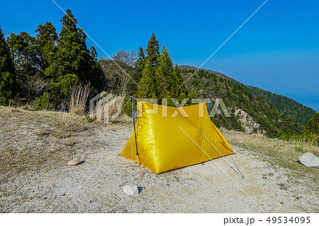 ツエルトでソロキャンプでビバーク演習をしてみました 49534095