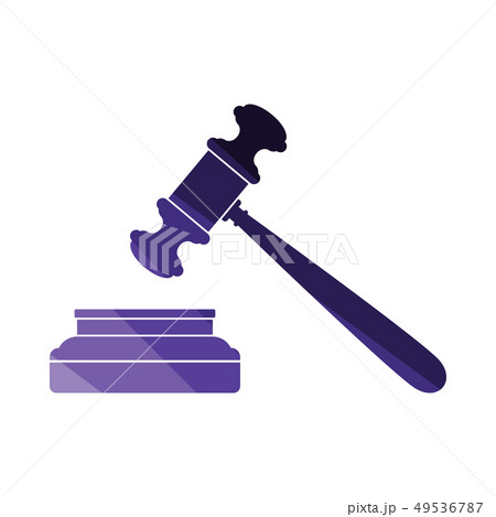 Judge hammer icon Judge hammer icon 49536787