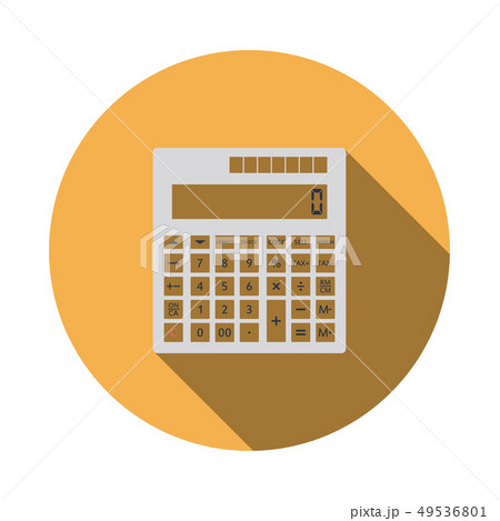 Statistical calculator icon Statistical calculator icon 49536801