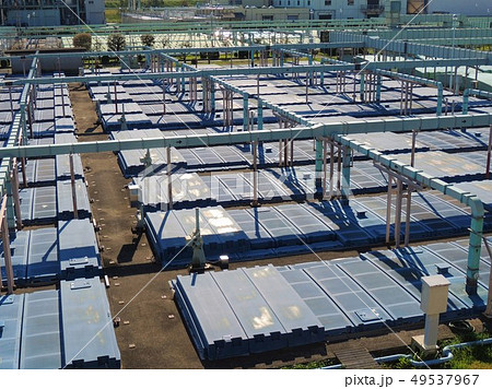 荒川水循環センター内の下水処理場 荒川水循環センター内の下水処理場 49537967