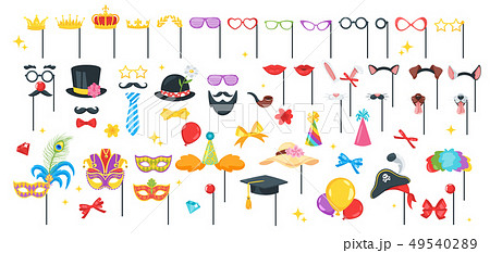 Photo props or booth set 49540289