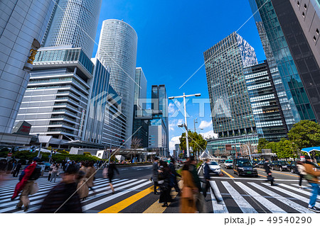 《愛知県》名古屋駅前・都市風景 49540290