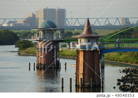 金町の取水塔 49540353